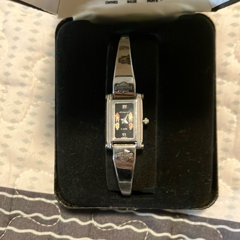 Harley -Davidson Silver Watch